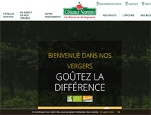 Tablet Screenshot of coteaux-nantais.com